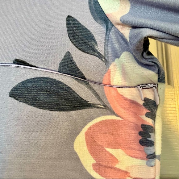 Floral nursing-friendly sheath dress - Picture 3 of 6